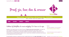 Desktop Screenshot of beleefplus.nl
